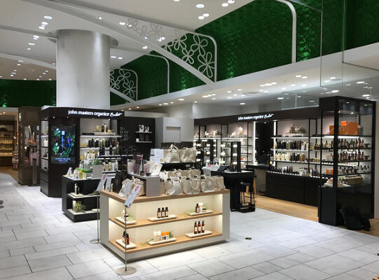 jhon masters organics select　渋谷ヒカリエ店 オーガニックヘアケアSHOPの内装・外観画像