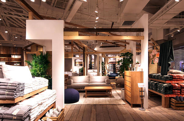 MUJI 天津 アパレル 物販店の内装・外観画像