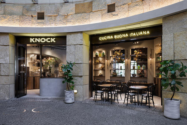 KNOCK CUCINABUONAITALIANA 六本木HILLS本店 イタリアンレストラン、ジェラートSHOPの内装・外観画像