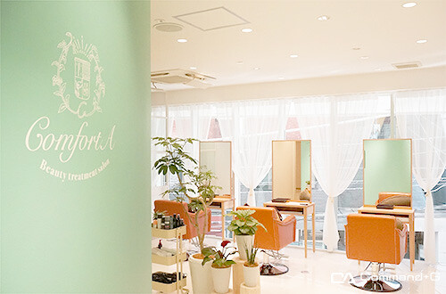 Beauty treatment salon ComfortA 六本木店 トータルビューティーサロンの内装・外観画像