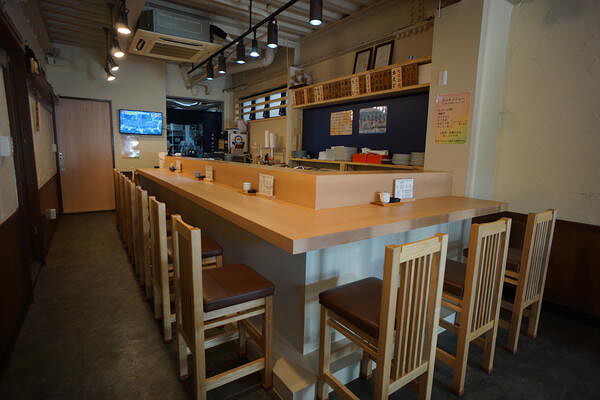 鮨処なかの 寿司屋の内装・外観画像