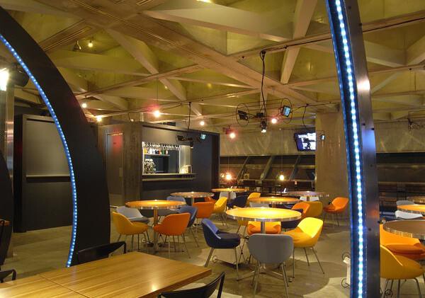 amusement cafe/ blue cherry