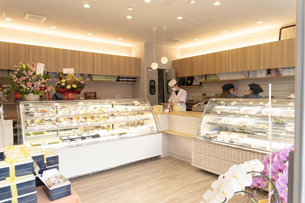 荒川屋製菓舗　商品陳列