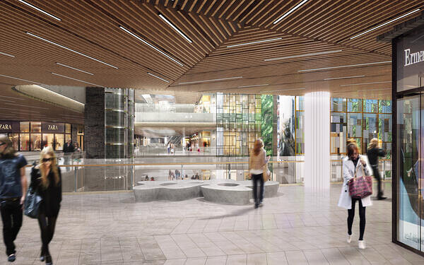 Zodi Plaza Shopping Center West Area