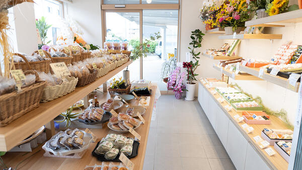荒川屋製菓舗　商品陳列