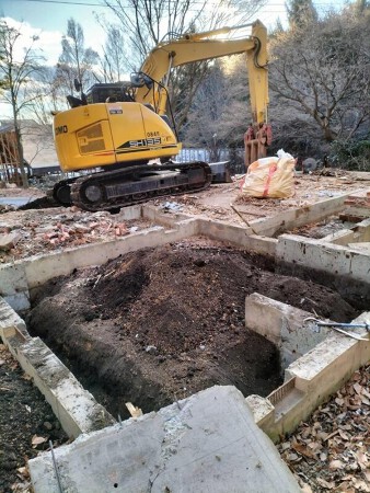 赤城自然園　研究棟・宿泊棟解体工事