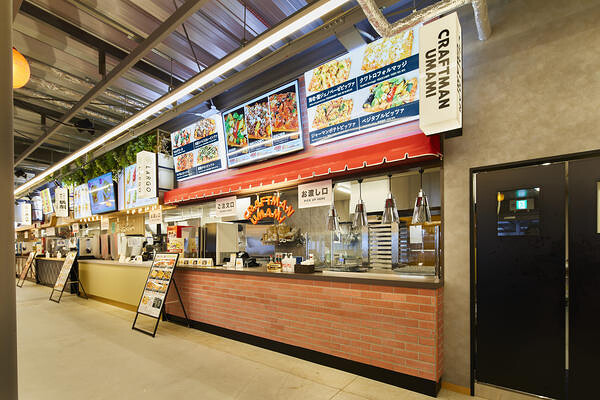 大阪・関西万博　好きやねん大阪フードコート WEST SIDE