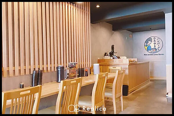 ポップなハンバーグ店