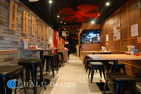 麺家侍　ZIN（海外 シンガポール）- HALU Design Inc.