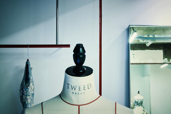 TWEED DRESS JIYUGAOKA
