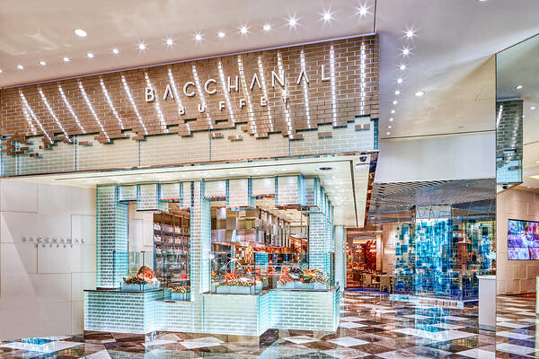 Caesars Palace Bacchanal Buffet renovation ラスベガス