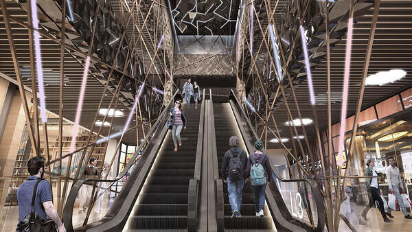 East City Shopping Center Public Area