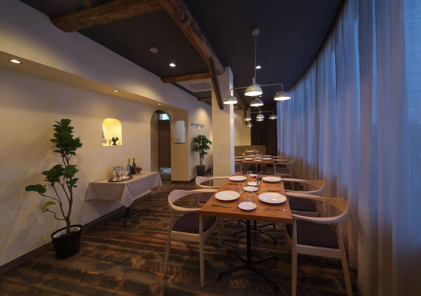 Restaurant en cachette